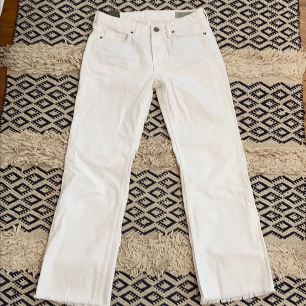 White All Saints jeans